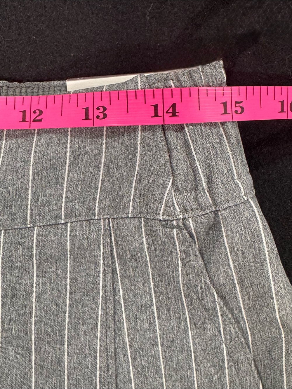 CALIA by Carrie Underwood Gray Pinstripe Cargo Joggers - Picture 12 of 14